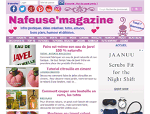 Tablet Screenshot of nafeusemagazine.com